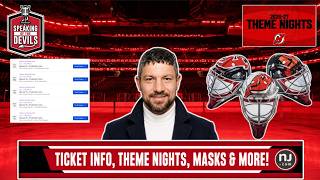 NJ Devils Ticket Info, Promo Review, Masks & More LIVE!