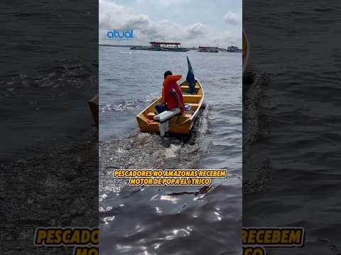 Motores rabeta elétricos transformam pesca no Careiro da Várzea. Tecnologia sustentável na Amazônia
