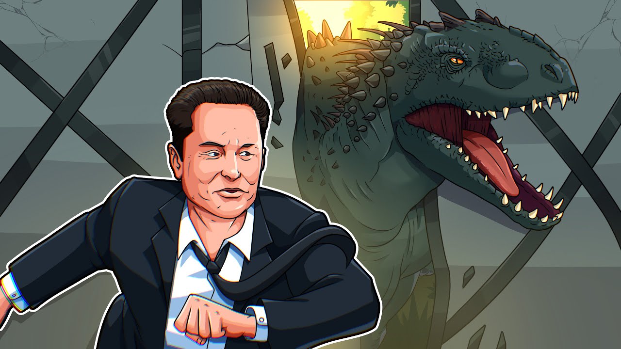 I Spent 100 Days Building Jurassic World as a Greedy Billionaire