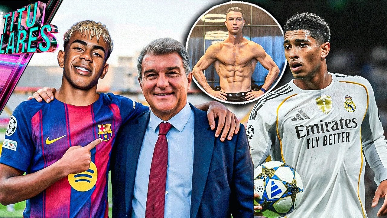 Laporta “Envidian al Barça” | ¿No sienten camiseta del Madrid?| CR7 viral | Napoli denuncia al Milan