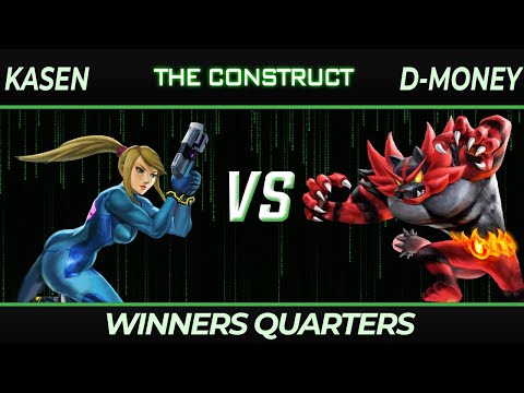 Kasen (Zero Suit Samus, Aegis) vs D-Money (Incineroar) - Construct 155 Winners Quarters