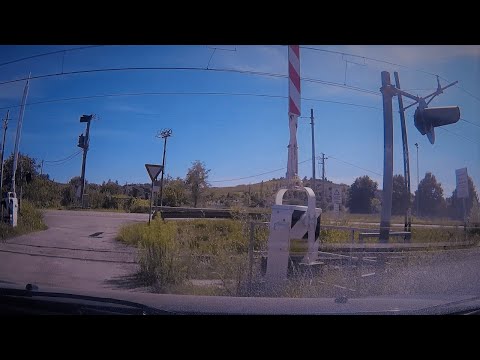 Passaggio a livello Ponteverde AT (deviazione SP 456) #bahnübergang  #spoorwegovergang #踏み切り