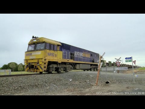 XM4 Pacific National Steel Train - PoathTV Australian Railways