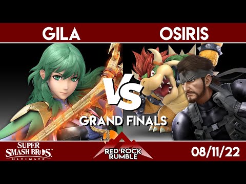 Red Rock Rumble #141 - Gila (Byleth) VS. Osiris (Snake, Bowser) - Grand Finals - Smash Ultimate