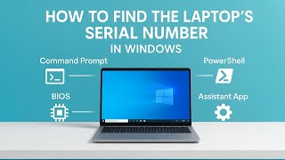 How To Find The Laptop's Serial Number in Windows