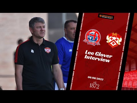 Lee Glover Interview - AFC Fylde 2 - 1 KTFC - 06/08/22