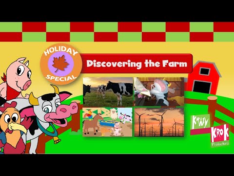 Krazy Krok Productions - Happy Thanksgiving Special (2020) - Farm Words and Animal Puppets