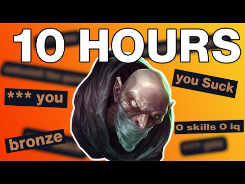 I Spent 10 Hours Learning Singed to Prove He's RIDICULOUS