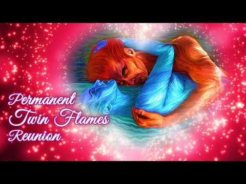 Permanent Twin Flames Reunion ❤ 639 Hz ❤ Twin Souls Manifestation ❤❤ Attract Love while you Sleep