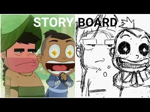 Swamp Skiin' Throwdown Storyboard | Avatar Chibi Short