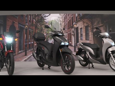 All New 2021 Honda SH350i Scooter - Full review - all the details "