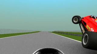 Gilles Villeneuve crash Zolder 1982, reconstruction. Prova 6