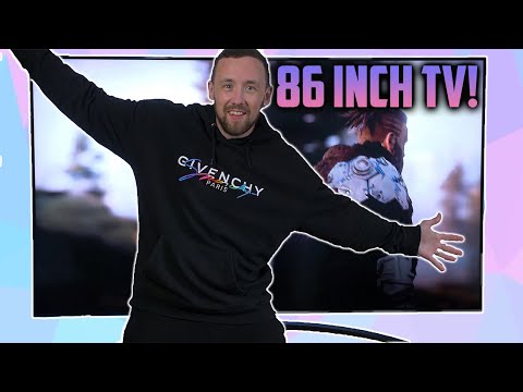My BIG Gaming TV! 86" LG NanoCell 4K HDR 2020