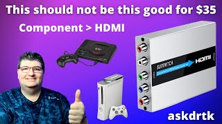Component to HDMI Scaler + Deinterlace - Detailed Review