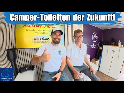 Cinderella incineration toilet 🚐🔥 – all models for motorhomes explained at the Caravan Salon 2025!