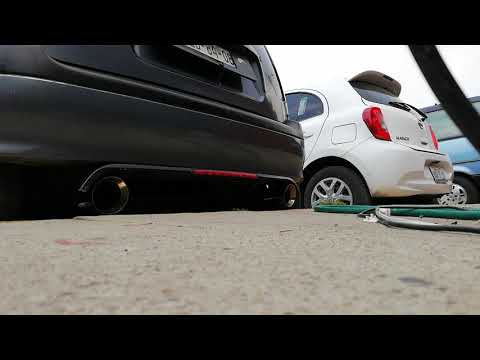 Hyundai atos escape dual