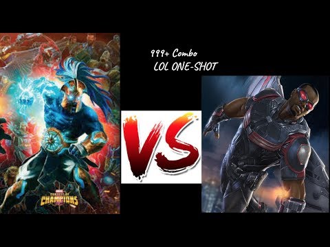R5 Aegon VS. LOL Falcon One-Shot Marvel Contest Of Champions