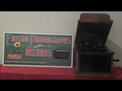 Edison blue amberol cylinder 1966 - The Kiss Waltz by H. Henton