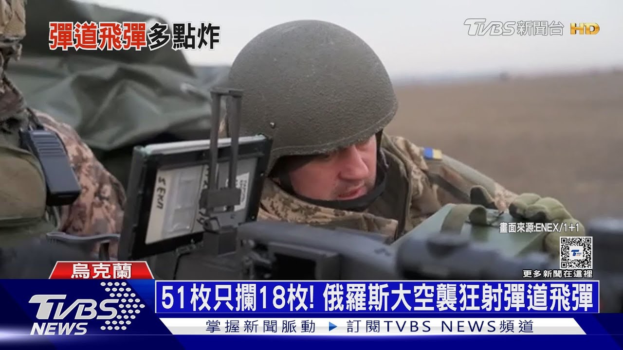 51枚只攔18枚！俄軍大空襲狂射彈道飛彈　烏防空難擋