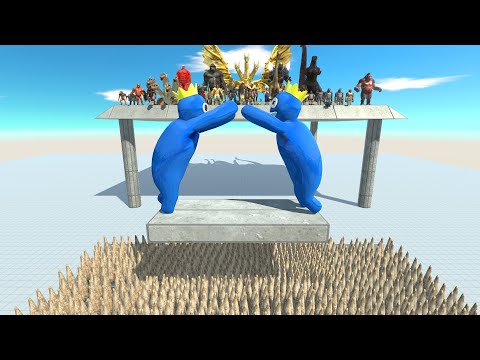Fight Yourself On Thorns - Animal Revolt Battle Simulator