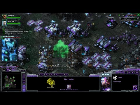 StarCraft 2 Wings of Liberty Co-op Prophecy Mission 3 (Terran Edition) - Echoes of the Future