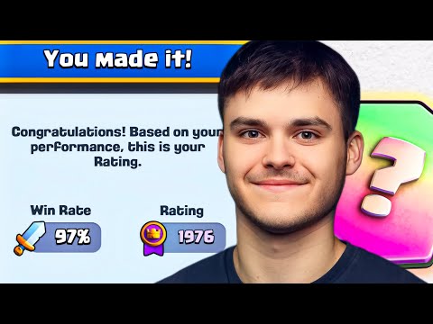 I Got a 97% WIN Rate with My New MAIN Deck!! 