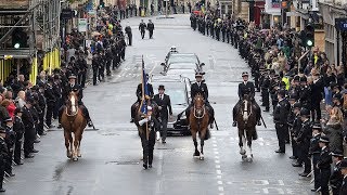 video: Pc Andrew Harper's funeral: Murdered officer's widow pays tribute to her 'everything' in emotional eulogy
