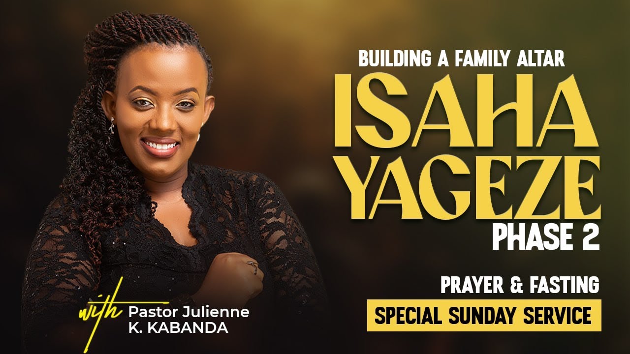 SPECIAL SUNDAY  SERVICE  10.11.2024 (Fasting Day 1384) - Pastor Julienne K. KABANDA