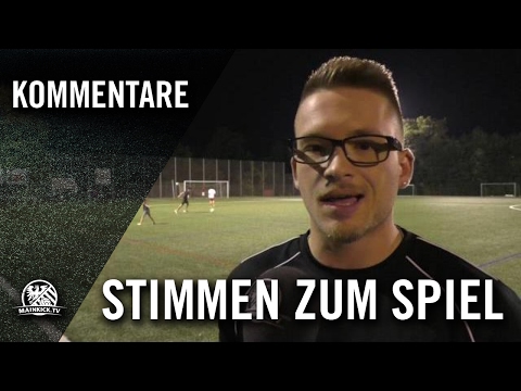 Die Stimme zum Spiel (FC Schwalbach - FSV 1917 Winkel, U19 A-Junioren, Gruppenliga Wiesbaden)