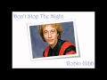 Robin Gibb Don't Stop The Night Lyrics Video [HQ]