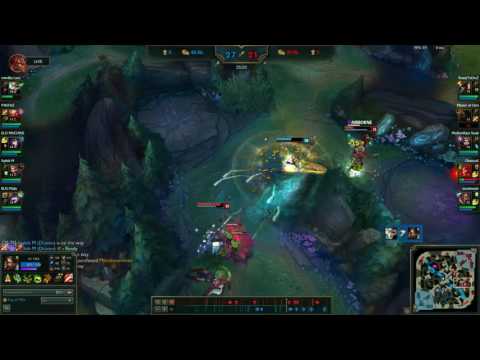 Lethality Riven still broken? 1 v 3 Triple Kill! :^)