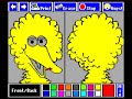 DOS Gameplay 006 Sesame Street Electric Crayon Opposites Attract