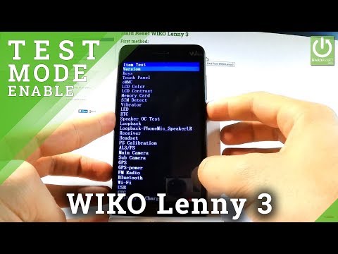 How to Enter Factory Mode in WIKO Lenny 3 - Use Factory Test Mode