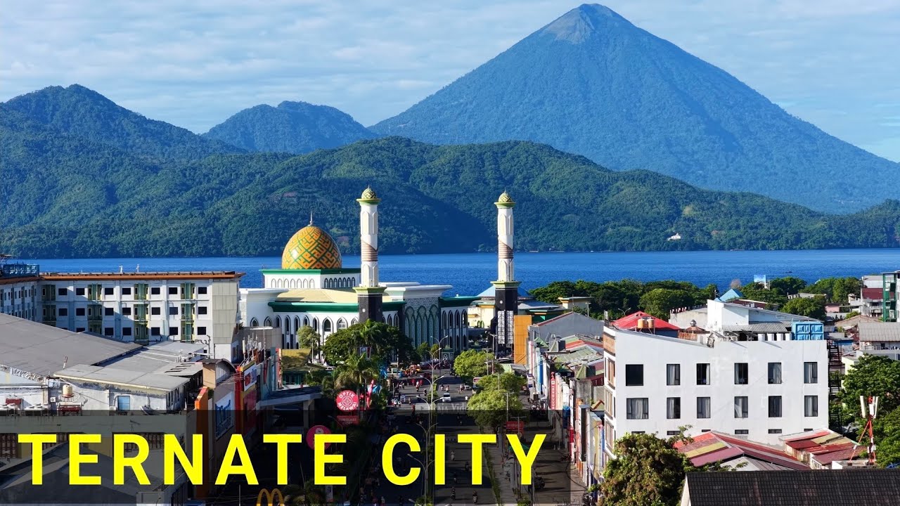 Ternate City by Drone 2026