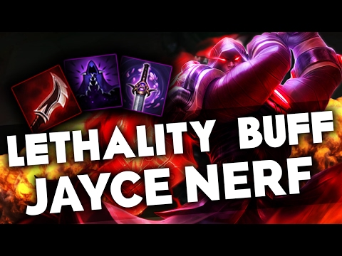 JAYCE NERF NEL PBE E BUFF ALLA LETHALITY - COSA CAMBIA?