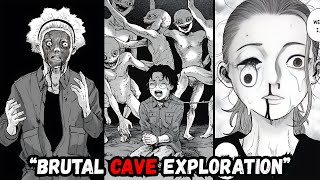 Most Disturbing And Brutal Cave Exploration In Manga | Cave Man Explained