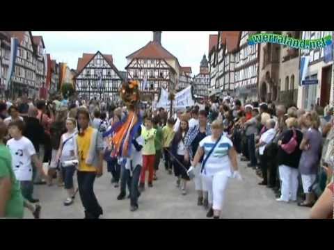 Werraland.net Vor Ort - Eschwege Johannisfest Festzug 2012