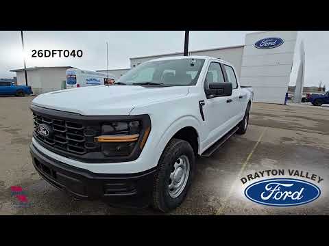 2026 Ford F-150 XL in White for sale at Drayton Valley Ford in Drayton Valley, AB