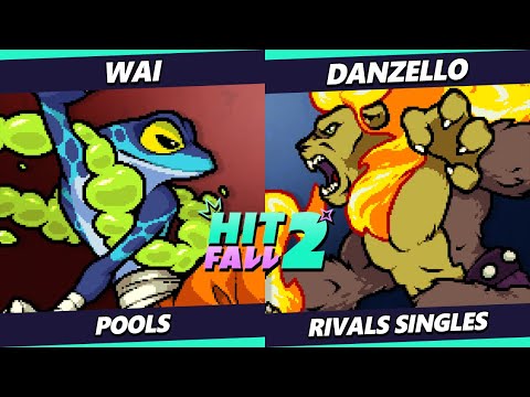 Hitfall 2 - Wai (Ranno) Vs. Danzello (Zetterburn) Rivals of Aether - RoA
