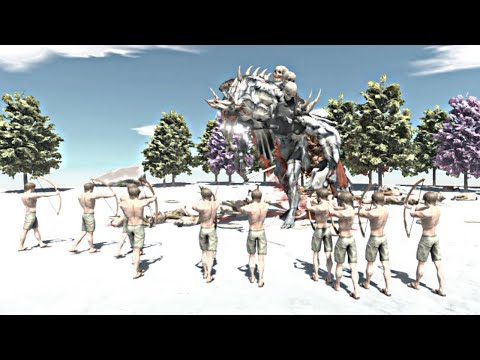 Wendigo Came Out of the Woods - Animal Revolt Battle Simulator