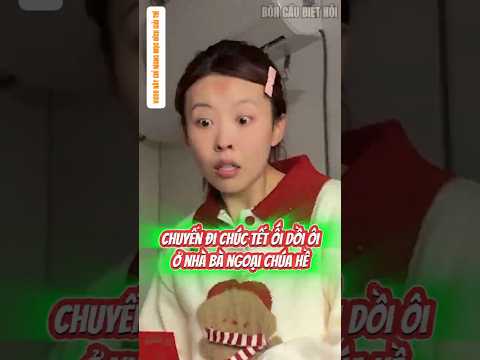 Tiểu Vũ Hề Hước Phần 241: Chuyến Đi Chúc Tết Ối Dồi Ôi Ở Nhà Bà Ngoại Chúa Hề #shorts