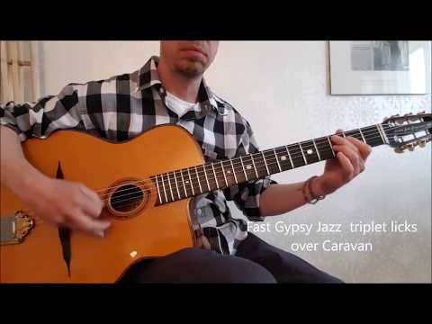Gypsy Jazz Licks (fast triplets)