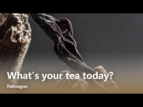 Какой у вас сегодня чай? Dahongpao