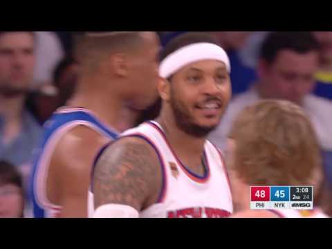Carmelo Anthony vs Philadelphia 76ers 12.04.2017 (17Pts)