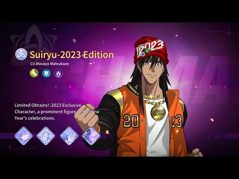 NEW new year festival update review! Suiryu 2023 edition! (One punch man road to hero 2.0)