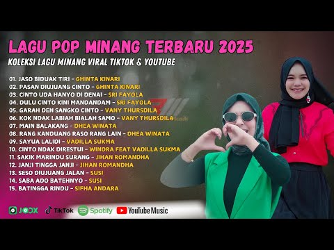 Lagu Pop Minang Terbaru 2025 - Koleksi Lagu Minang Viral TikTok & YouTube