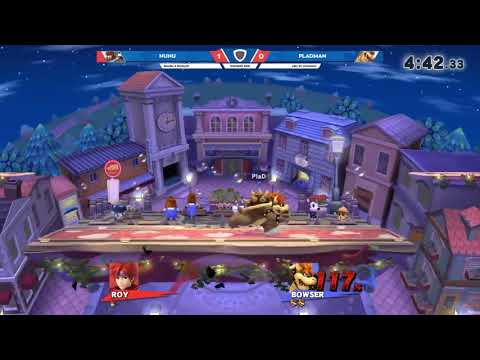 005 ABU 28: Nunu (Roy) vs. Pladman (Bowser) - SSB4 Singles Winners