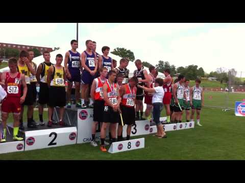 Glasgow boys place third in Class 1 boys 4x200-meter relay