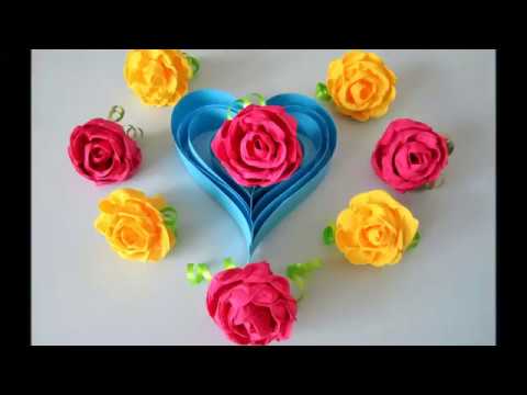 DIY: Rosen aus Servietten(Teil 1)/Roses from napkins(part 1)