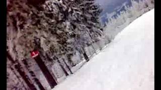 preview picture of video 'Černá hora - Jánské Lázně skiing'